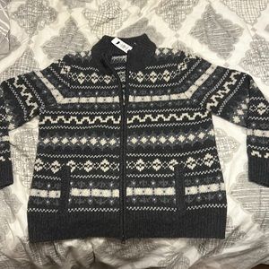 L.L.Bean zip up sweater sz X-large
